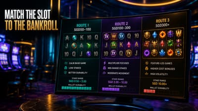 Crown88 slot risk map for SGD bankrolls