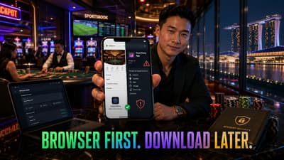 Crown88 mobile browser compared with an unofficial casino app download